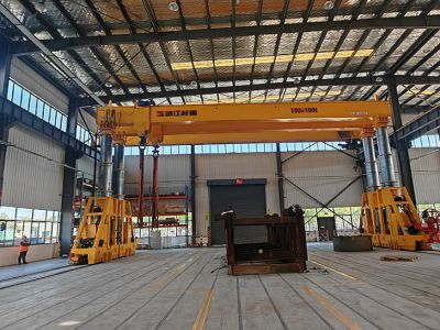液压龙门吊和欧式起重机，轻松解决低矮空间吊运作业！